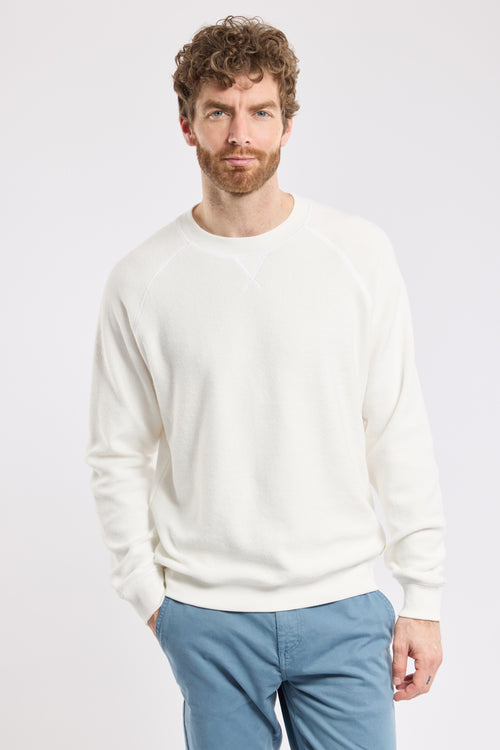 Raglan sleeve sweatshirt - cotton - Armor-lux - 1