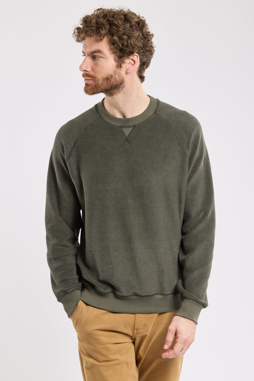 Raglan sleeve sweatshirt - cotton - Armor-lux - 1
