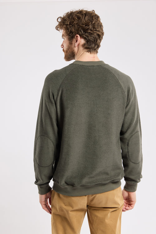 Raglan sleeve sweatshirt - cotton - Armor-lux - 4