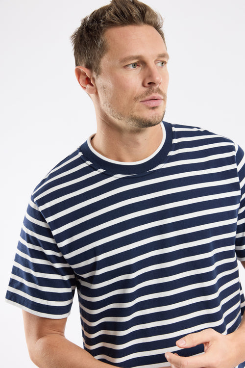 Héritage striped T-shirt - cotton - Armor-lux - 2