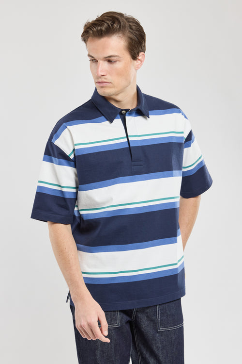 Striped polo shirt — cotton - Armor-lux - 1