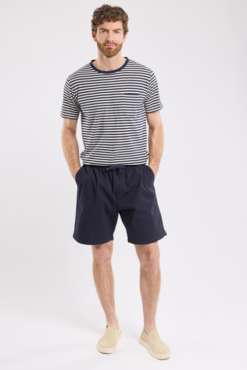 Shorts mit elastischem Bund – Baumwolle - Armor-lux - 1
