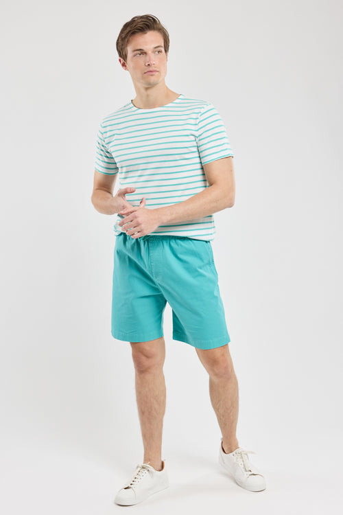 Shorts mit elastischem Bund – Baumwolle - Armor-lux - 1