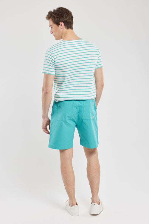 Shorts mit elastischem Bund – Baumwolle - Armor-lux - 4
