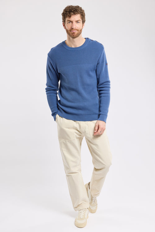 Pull marin maille fantaisie - coton - Armor-lux - 5