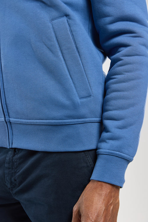 Two-tone zip cardigan - fleece - Armor-lux - 4