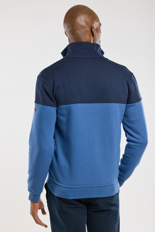 Two-tone zip cardigan - fleece - Armor-lux - 3