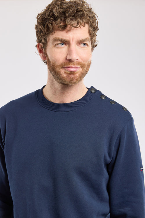 Sweatshirt with elbow patches - cotton - Armor-lux - 2