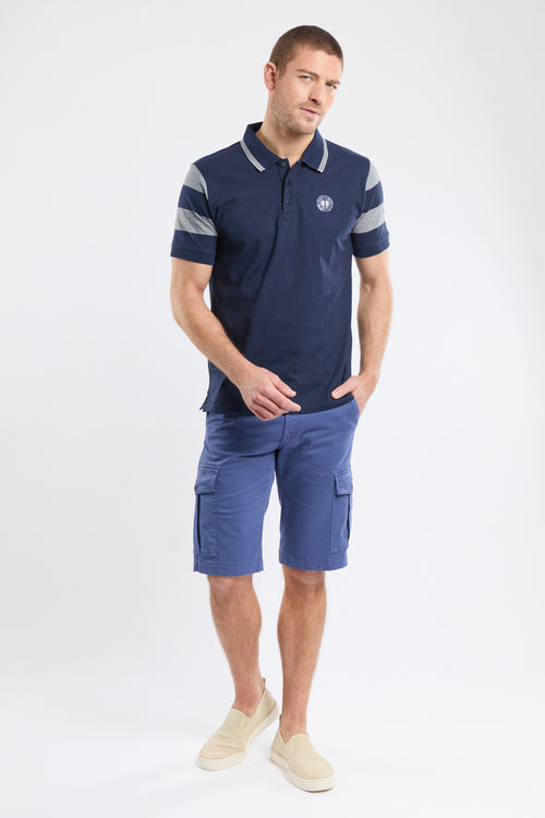 Kurzärmeliges Poloshirt - leichte Baumwolle - Armor-lux - 3