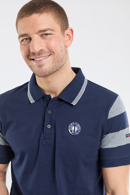 Kurzärmeliges Poloshirt - leichte Baumwolle - Armor-lux - 2