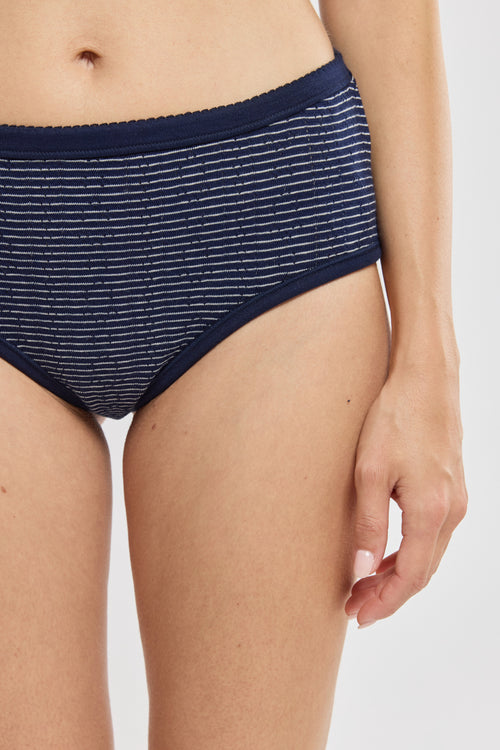 High waist briefs - cotton - Armor-lux - 4