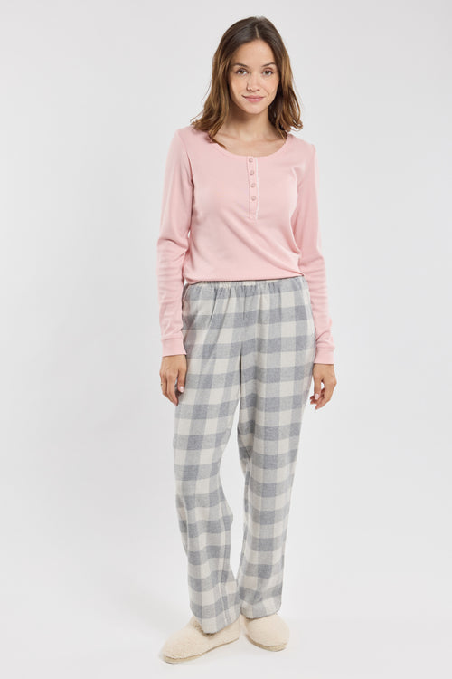 Checked pyjamas - cotton - Armor-lux - 1