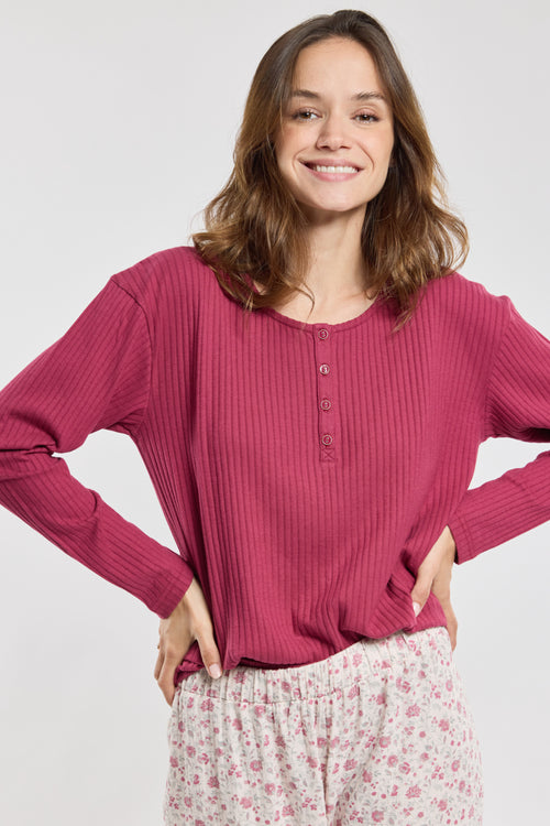Pyjama fleuri - coton - Armor-lux - 4