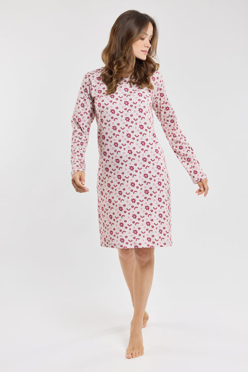 Floral nightdress - cotton - Armor-lux - 5