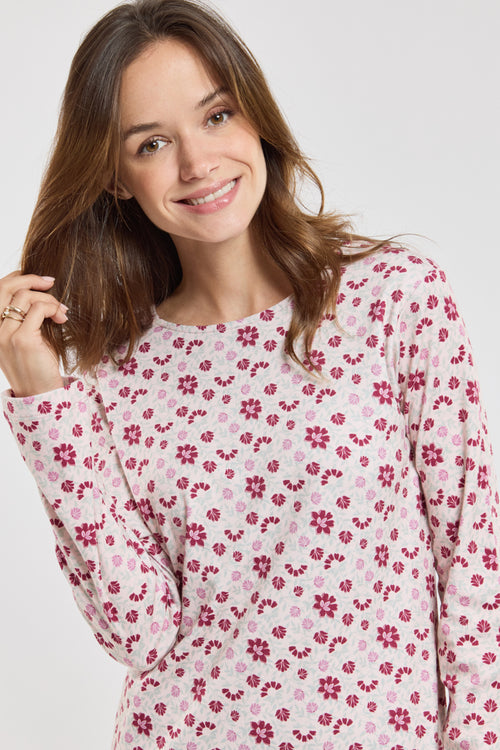 Floral nightdress - cotton - Armor-lux - 2