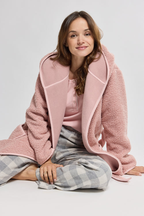 Bouclé dressing gown - Armor-lux - 2