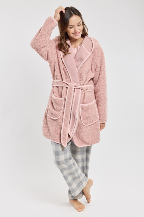 Bouclé dressing gown - Armor-lux - 1