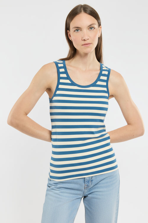 Débardeur rayé - coton - Armor-lux - 1
