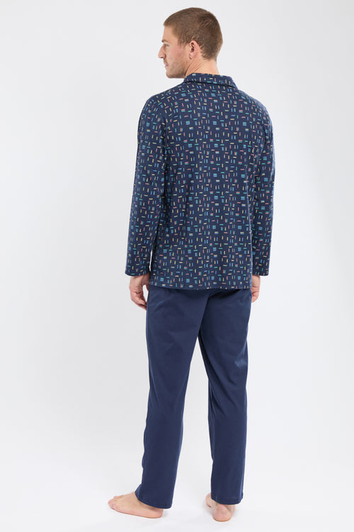 Open pyjamas - lightweight cotton - Armor-lux - 5