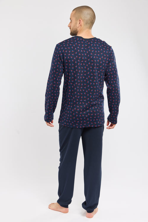 Jogger pyjamas – thick cotton - Armor-lux - 4