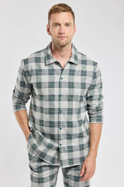 Karierter Pyjama – Baumwolle - Armor-lux - 5