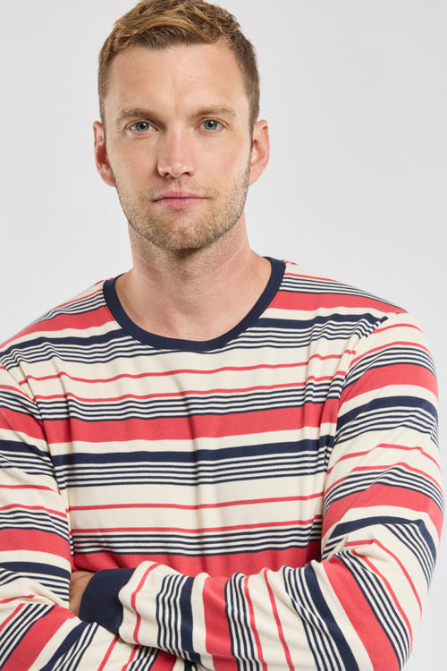 Gestreifter Pyjama – dicke Baumwolle - Armor-lux - 2