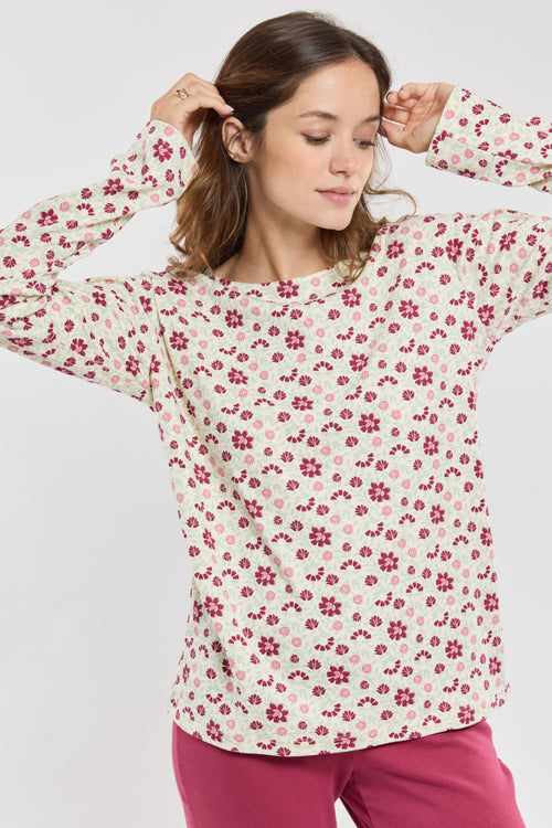 Floral pyjamas - cotton - Armor-lux - 5