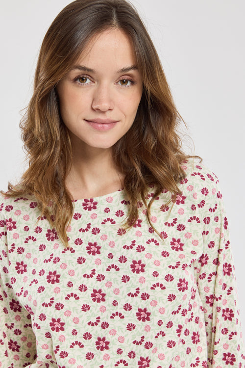 Floral pyjamas - cotton - Armor-lux - 2