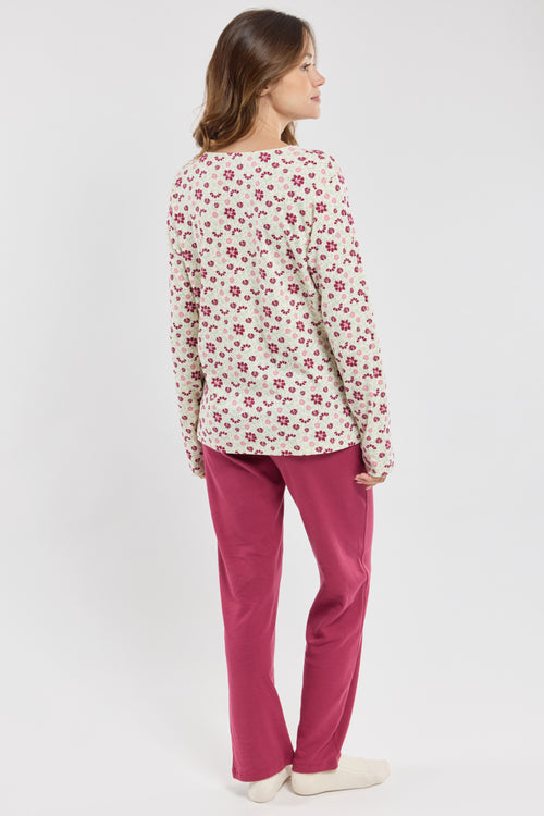 Floral pyjamas - cotton - Armor-lux - 3