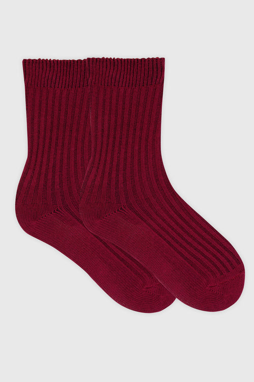 Chaussettes côtelées - coton - Armor-lux - 1