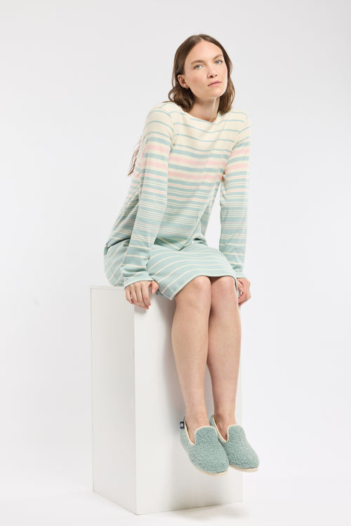 Chaussons unis sherpa - laine - Armor-lux - 1