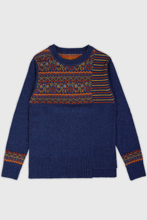 Le pull à motif jacquard - Armor-lux X Nolwenn Faligot - Armor-lux - 5