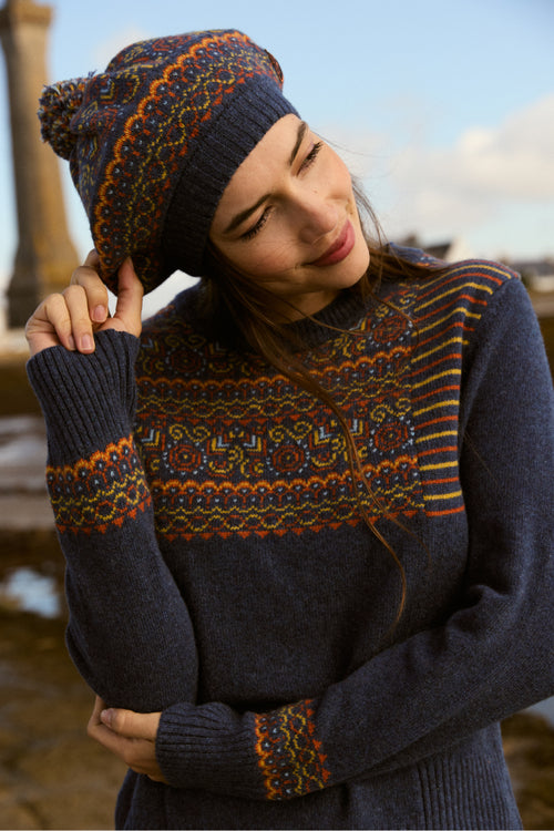 Die Baskenmütze mit Jacquard-Muster – Armor-lux X Nolwenn Faligot - Armor-lux - 1