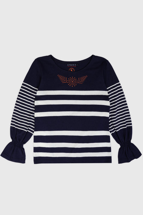 La marinière brodée - Armor-lux X Nolwenn Faligot - Armor-lux - 1