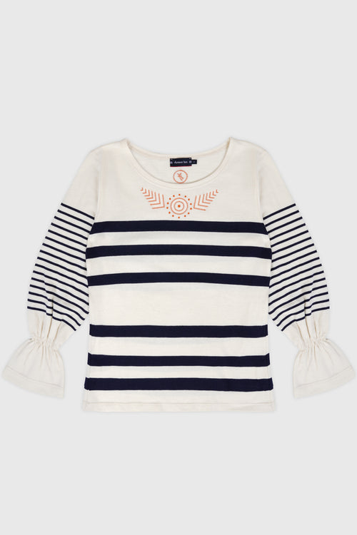 La marinière brodée - Armor-lux X Nolwenn Faligot - Armor-lux - 5