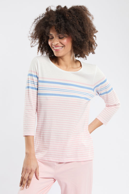 Pyjama manches 3/4 - coton léger - Armor-lux - 2