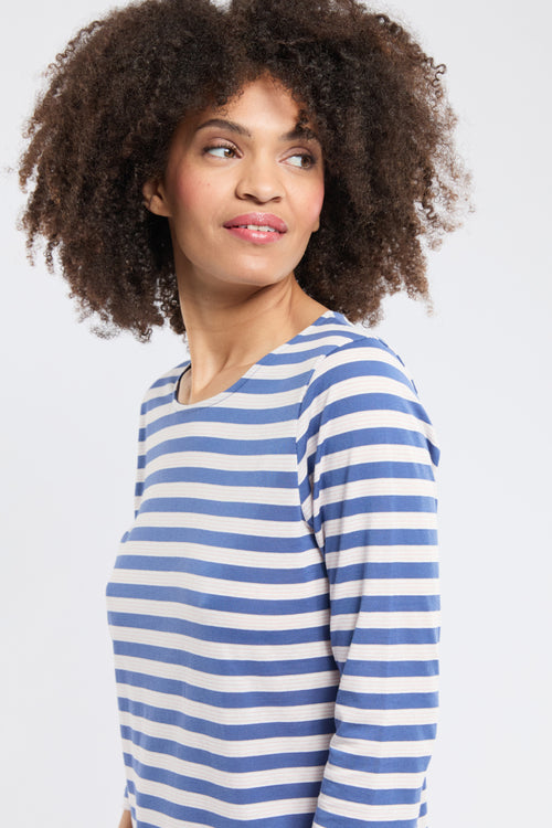 Chemise de nuit rayée - coton léger - Armor-lux - 3