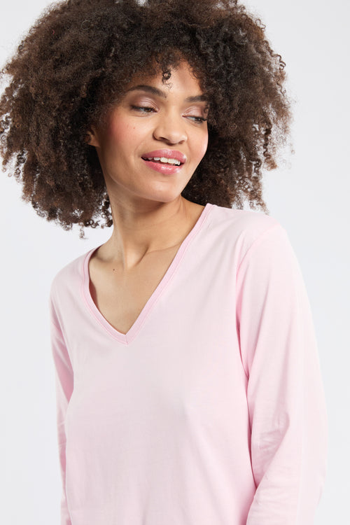 Floral stripes printed pyjamas - cotton - Armor-lux - 3