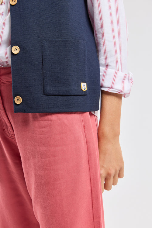 Gilet sans manche mecmor - coton - Armor-lux - 5