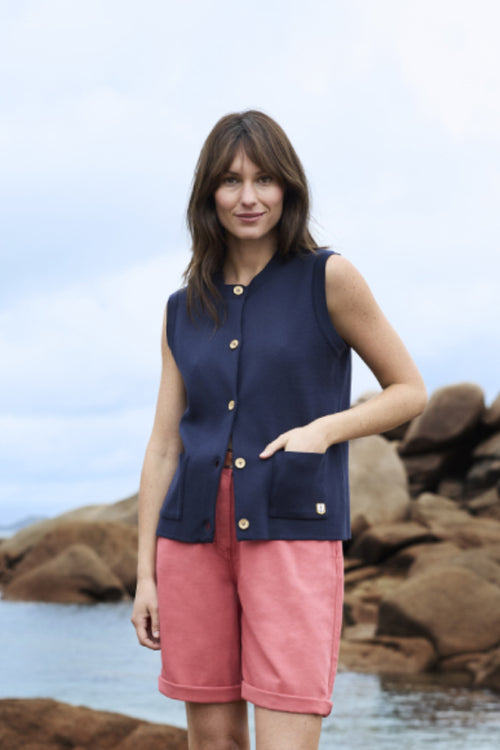 Gilet sans manche mecmor - coton - Armor-lux - 5