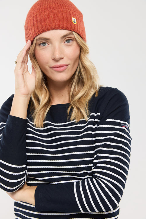 Breton striped shirt - cable knit stripes - Armor-lux - 2