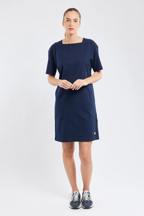 Kleid mit U-Boot-Ausschnitt – Baumwolle - Armor-lux - 5