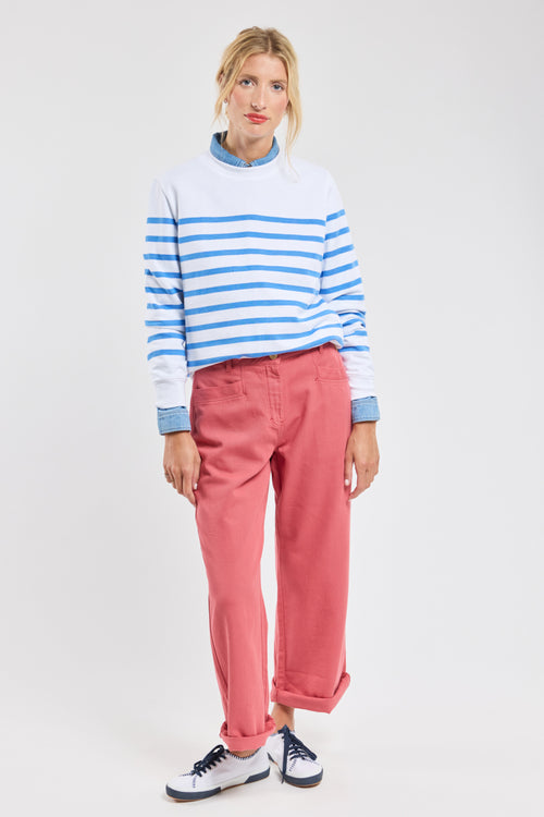Striped sweatshirt - heavy cotton - Armor-lux - 4