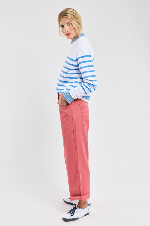 Striped sweatshirt - heavy cotton - Armor-lux - 6