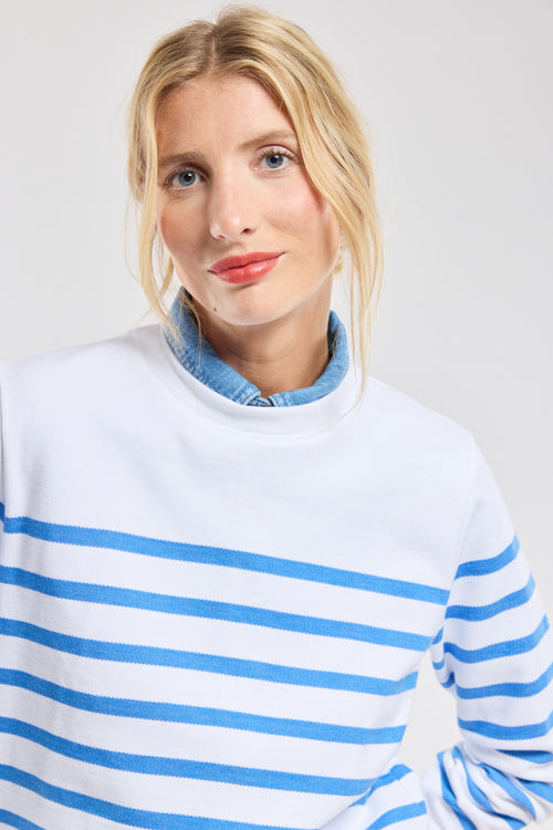 Striped sweatshirt - heavy cotton - Armor-lux - 3