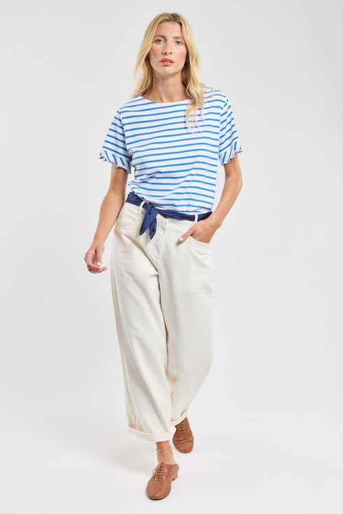 Marinière mit Rüschen - leichte Baumwolle - Armor-lux - 5