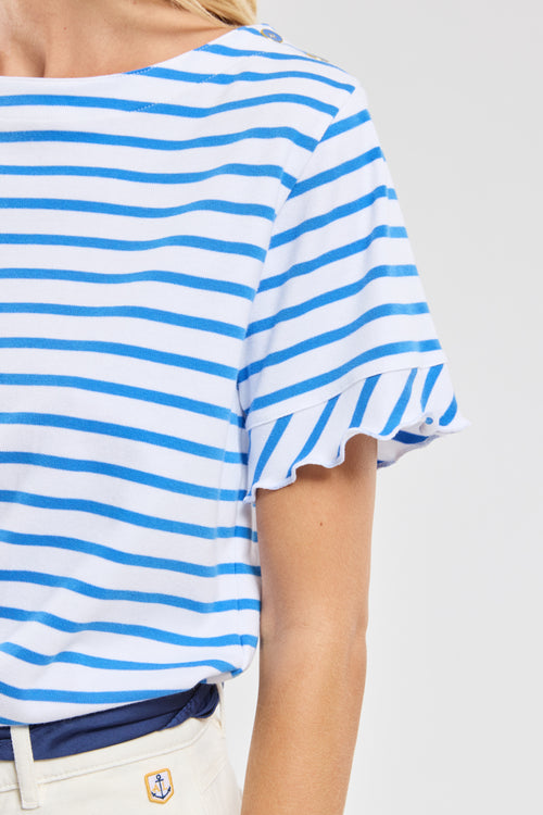 Marinière mit Rüschen - leichte Baumwolle - Armor-lux - 4