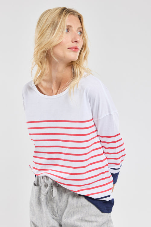 Marinière oversized - coton léger - Armor-lux - 4