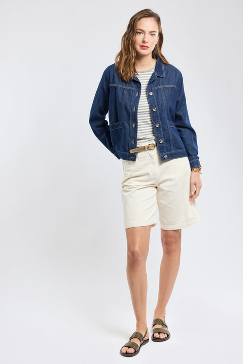 Veste en jean - Armor-lux - 5