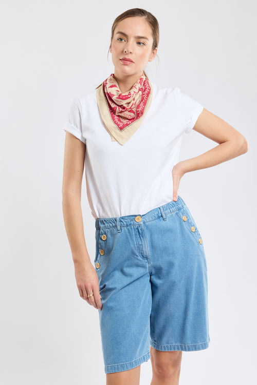 Shorts im Matrosenstil – Denim - Armor-lux - 5